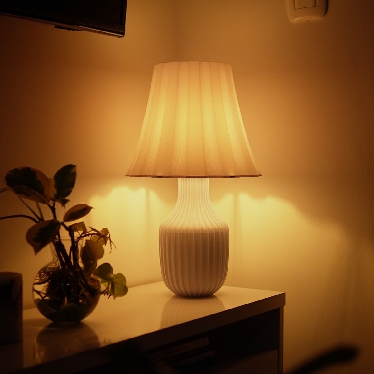 Luminária Clarté Cannelure - Branco - Imagem 3