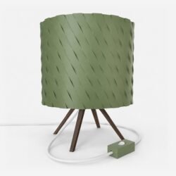 Luminária Clarté Entrelacê - Verde Oliva
