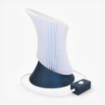 Luminária Vortia Vela di Luce - Azul Titanium