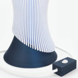 Luminária Escultural Formato Vela LED - Vortia Vela di Luce - Azul Titanium - Imagem 2